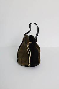 suede leather tote