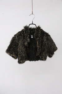 COMME CA DU MODE - rabbit fur jacket