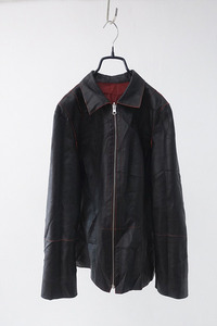 japan women&#039;s reversible leather jacket