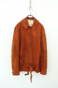 SUSAN HARVEY leather coat