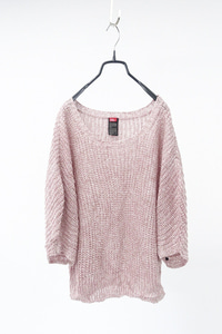 DOUBLE STANDARD - pure linen knit top