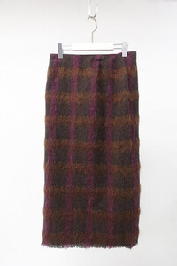 MYLENE DE TRIX made in italy - mohair &amp; wool skirt (28)