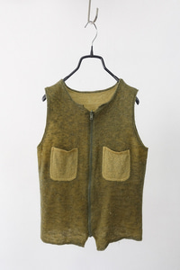 vintage women&#039;s reversible knit vest