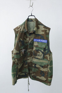 vintage remake military vest