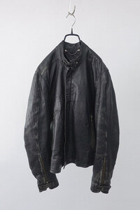 INTERNATIONAL GALLERY BEAMS FOR BACCO - leather rider jacket