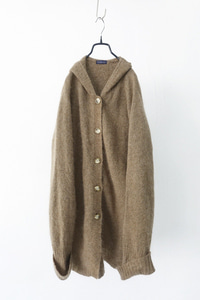 TABI INTERNATIONAL - mohair blended knit coat