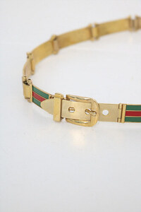 90&#039;s GUCCI made in italy - GP steel belt