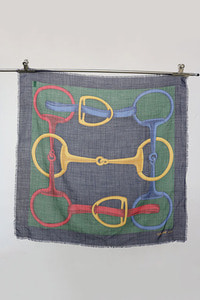 CELINE - wool &amp; silk scarf