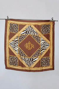 CHRISTIAN DIOR - silk scarf