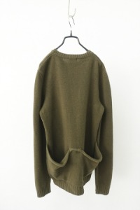 HELMUT LANG - 1998 fw military knit top