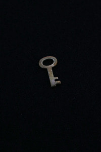 key 925 silver pendant
