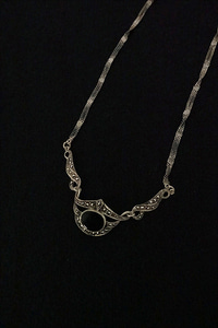 hand made silver necklace