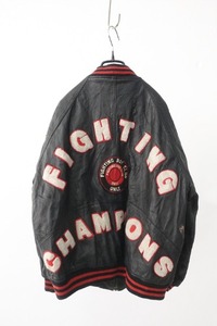 90&#039;s CINCINNATI BOY&#039;S - leather varsity jacket