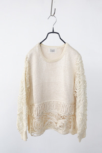 80&#039;s EXTRI &amp; KIMIKO - silk knit top