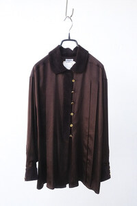 CHANEL made in france - women&#039;s silk shirts