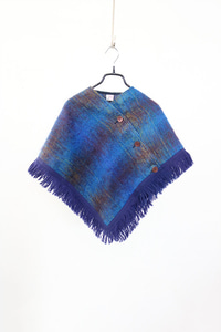 80&#039;s SCOTCH HOUSE made in scotland - mohair &amp; wool shawl
