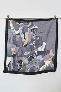 PICCASO - pure silk scarf