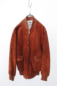 90&#039;s MINK BRAND - real suede blouson