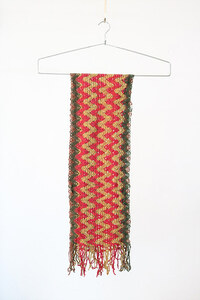 ethnic knit muffler