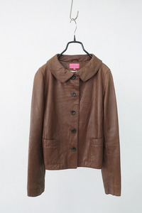 MOCASSIN by JUNKO SHIMADA - leather jacket