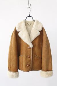 WOOLEA made in england - real mouton jacket