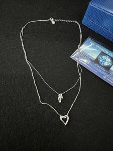 CROSS FOR - silver &amp; diamond necklace