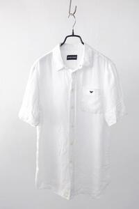 EMPORIO ARMANI made in italy - pure linen shirt