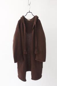 AGNES B PARIS - wool knit coat