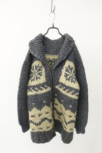 vintage cowichan knit jacket