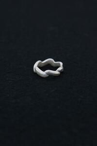 wave 925 silver ring