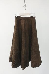ISETAN BARCELONA - real suede skirt (22)