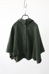 FACTORY - linen &amp; cotton cape jacket