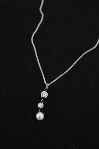 vintage women&#039;s silver necklace