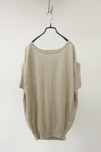 BEAMS - women&#039;s pure linen knit top