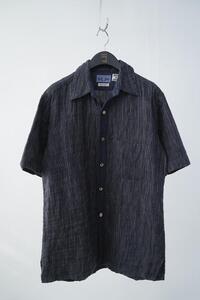 BLUE BLUE by HRM - linen &amp; cotton shirt