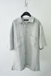 ARNOLD ZIMBERG NEWYORK made in italy - pure linen shirt
