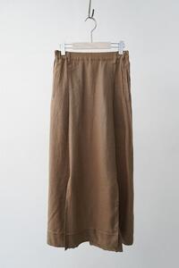 ISSEY MIYAKE - pure linen skirt (24-26)