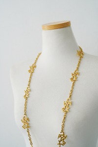 90&#039;s CHANEL made in france - necklace / chain belt