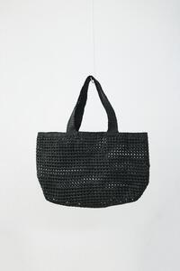 leather weaving bag