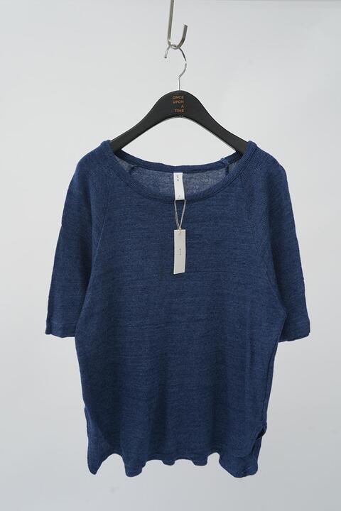 PRIT - women&#039;s indigo cotton knit top