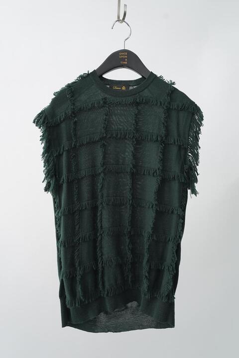 DRAWER - pure silk knit top