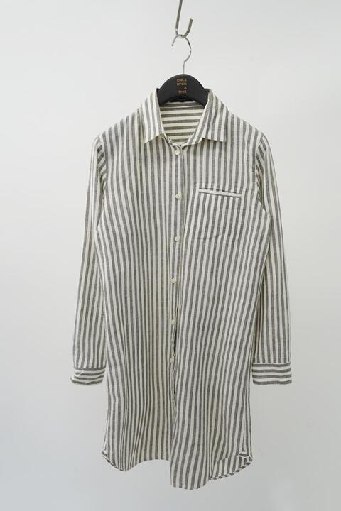ALLUREVILLE - linen &amp; cotton long shirt