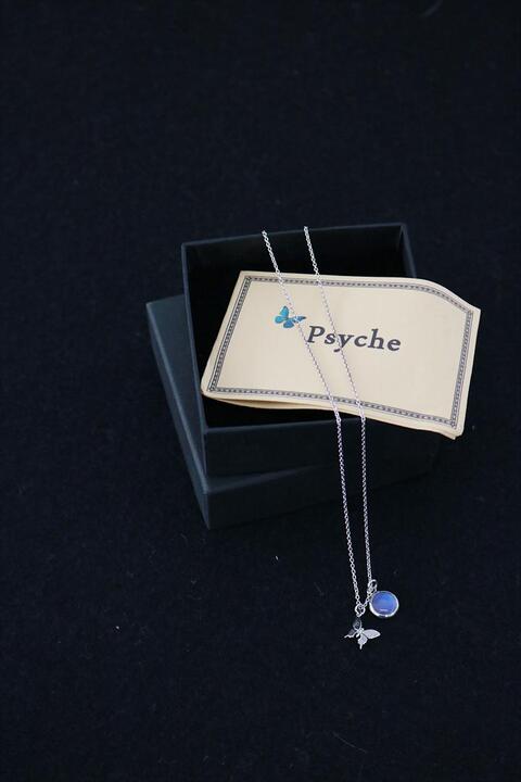 PSYCHE - silver necklace