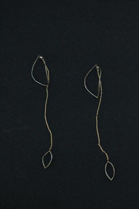 hand made silver earring
