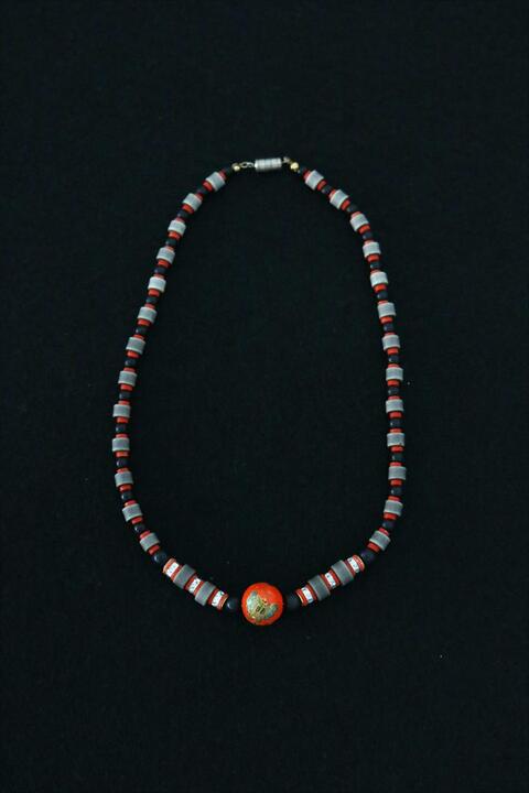 ethnic beads necklace