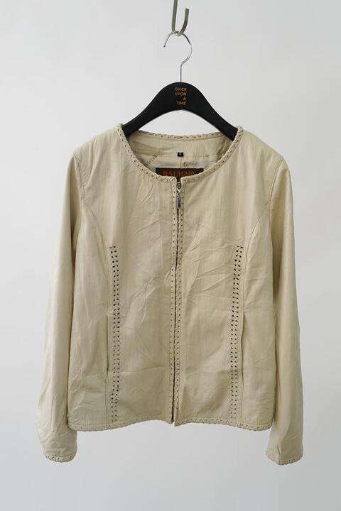 BALMAIN - women&#039;s leather jacket