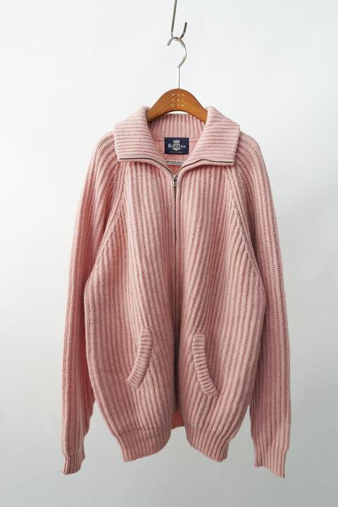 HEAVENS OUTFITTERS - pure wool knit jacket