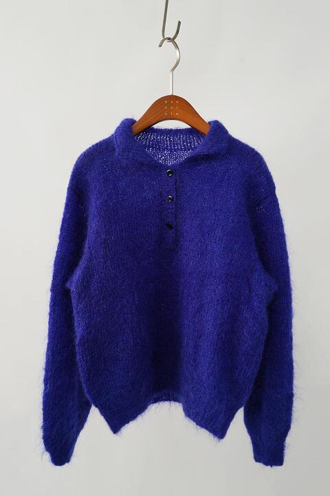 vintage mohair blended knit top