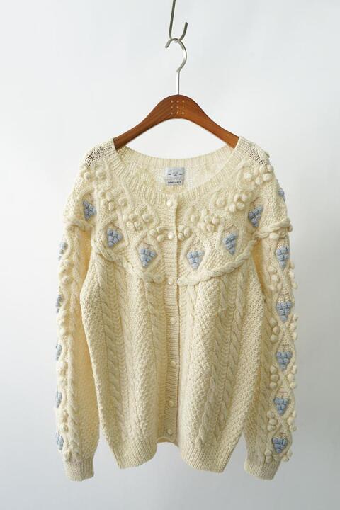 QUEENS COMAX - hand knit cardigan
