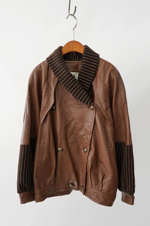 PARIENNE - vintage women&#039;s leather coat